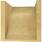 Ekena Millwork 9"W x 9"D x 9"H Wide Carmel Rough Cedar Woodgrain TimberThane Corbel, Primed Tan CORUR09X09X09CARRCPR - alternate 5